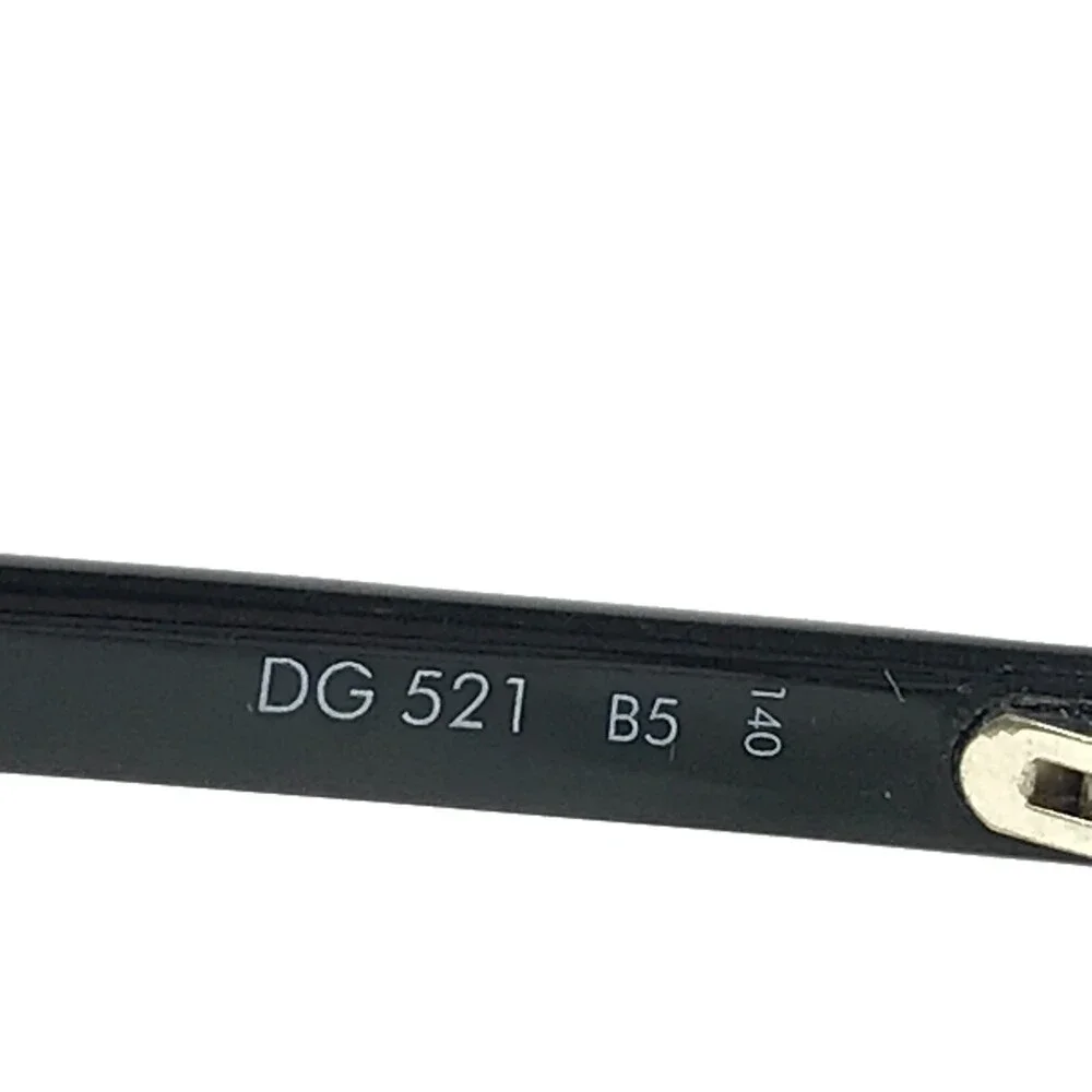 Dolce & Gabbana Petite Eyeglasses Frames DG 521 B5 Shiny Black Round 47-17-140